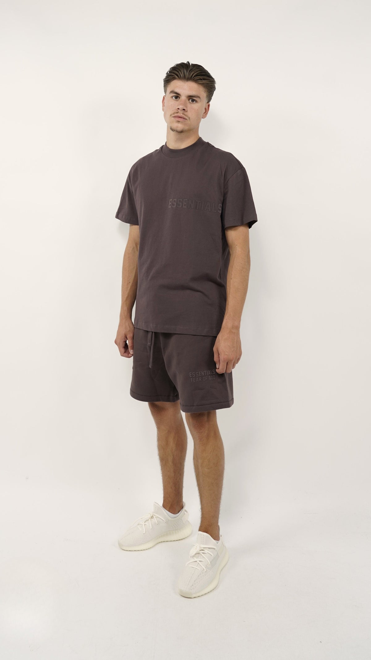 Fear of God Essentials Plum Summer Set