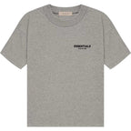 Fear of God Essentials Dark Oatmeal Kids Summer Set
