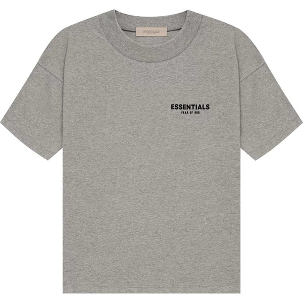 Fear of God Essentials Dark Oatmeal Kids Summer Set