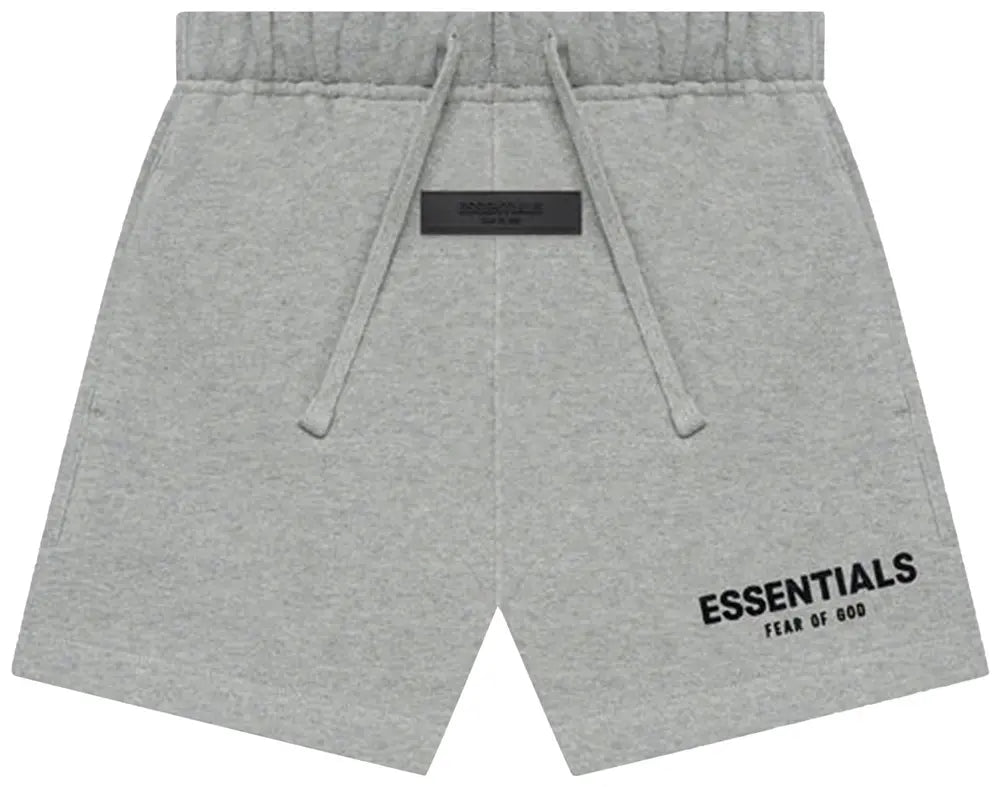 Fear of God Essentials Dark Oatmeal Kids Summer Set