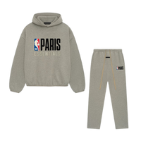 Fear of God Essentials NBA Paris Warm Heather Full Set