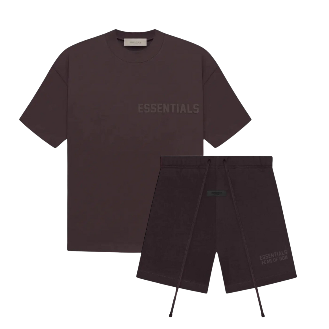 Fear of God Essentials Plum Summer Set