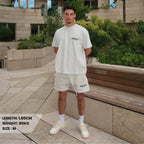 Fear of God Essentials Light Oatmeal Summer Set